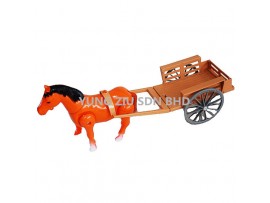 ELECTRIC TOY HORSE-DRAWN CARRIAGE